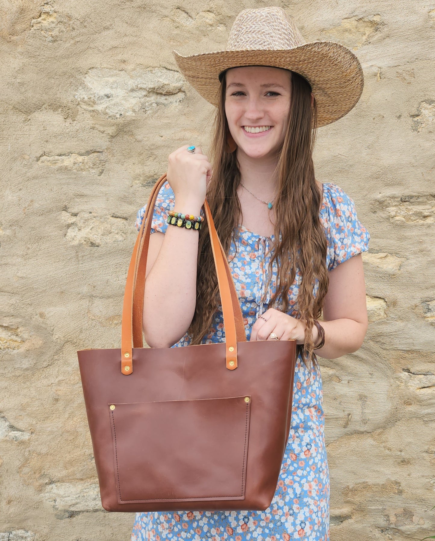 Taylor Tote Bag - Oxford Antique Tan