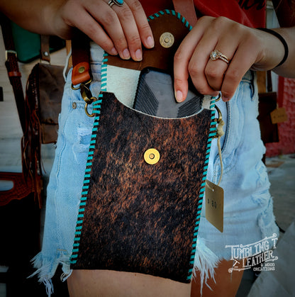 Cowhide Emily Bag