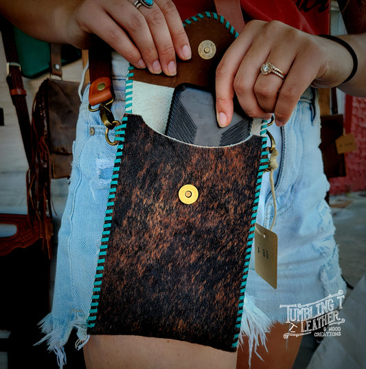 Cowhide Emily Bag