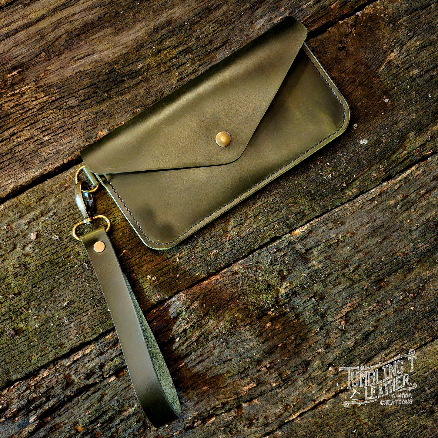 Shelby Clutch - Oxford Green
