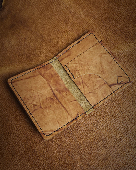 Austin Card Wallet - Distressed Boot