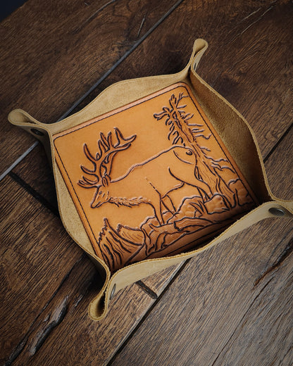 Valet Tray - Rocky Mountain Elk