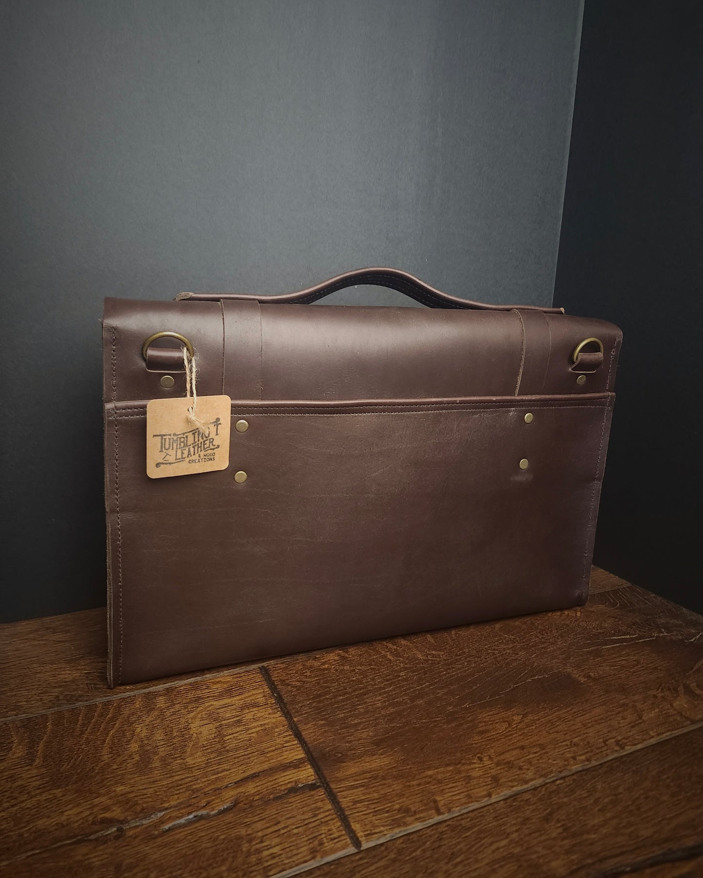 Atlas Messenger Bag - Brown