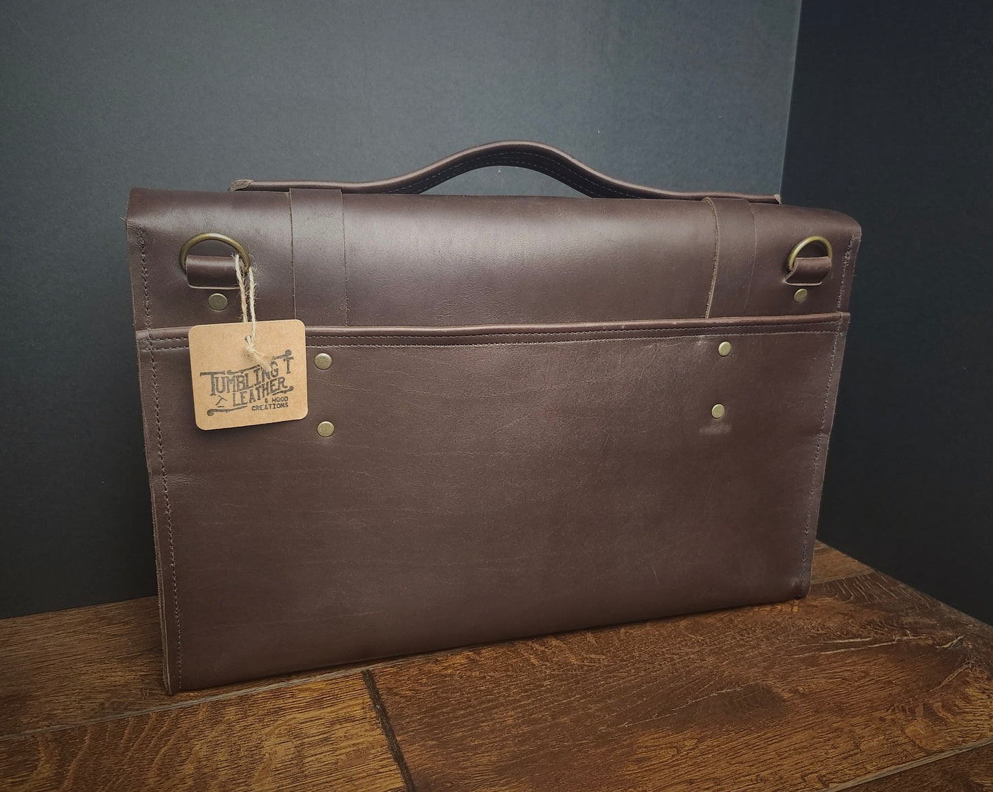 Atlas Messenger Bag - Brown