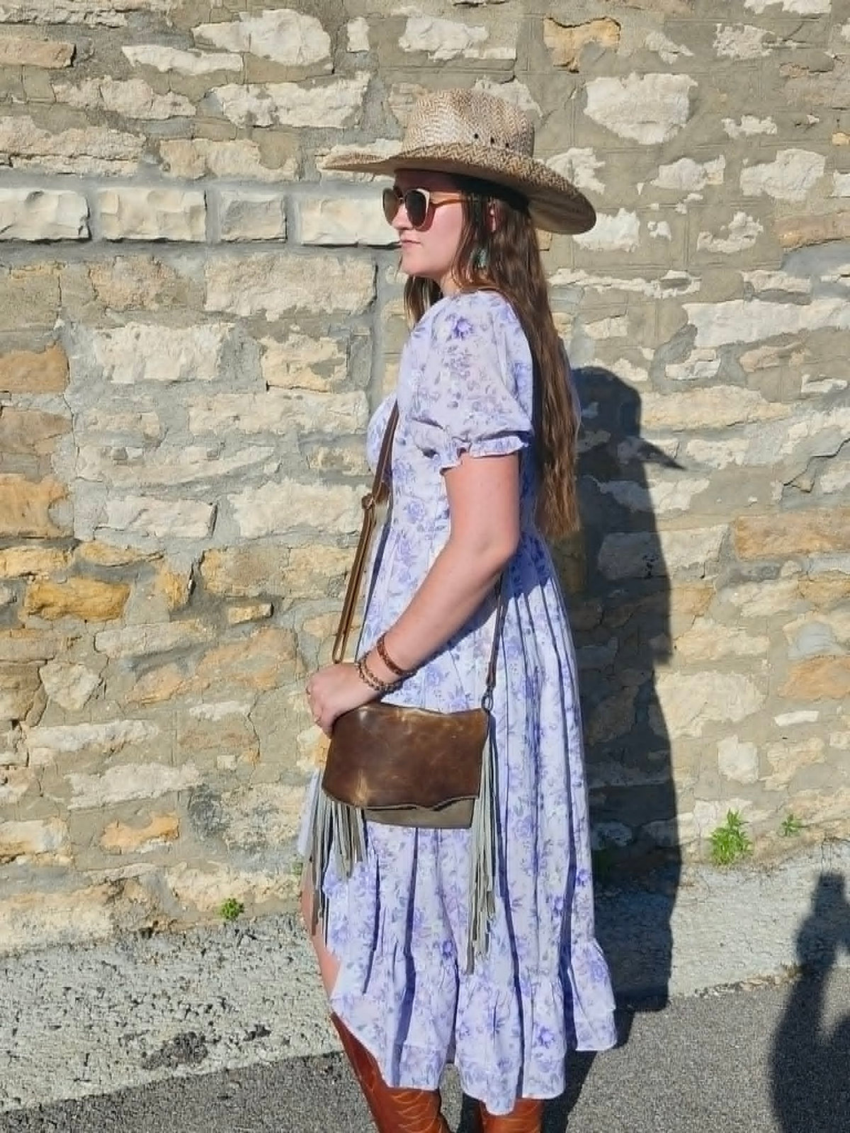 Tacia Crossbody Fringe Bag