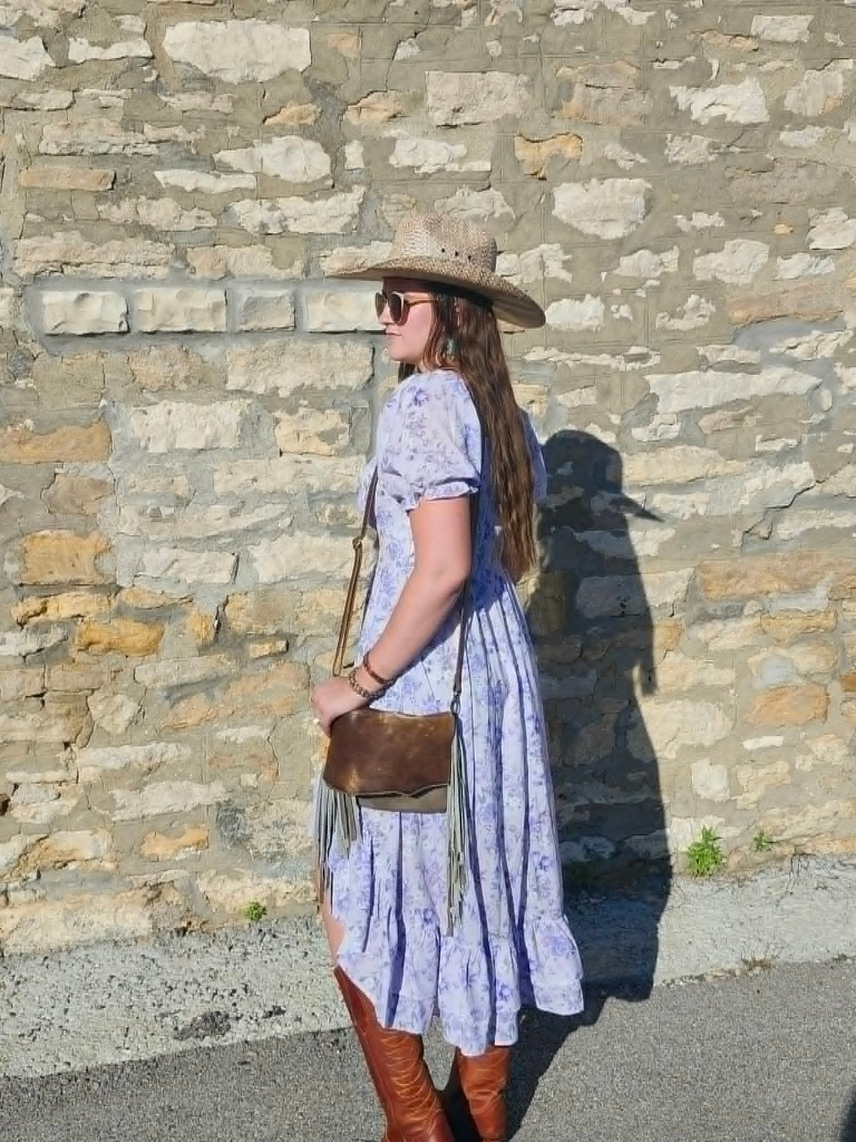 Tacia Crossbody Fringe Bag