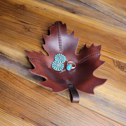 Maple Leaf Valet Tray