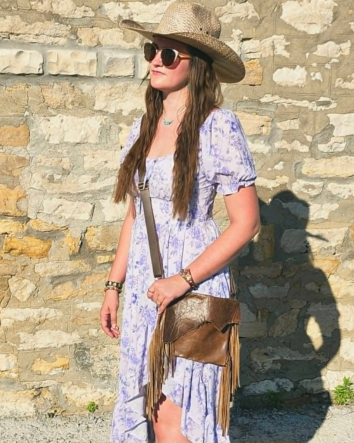 Tacia Crossbody Fringe Bag