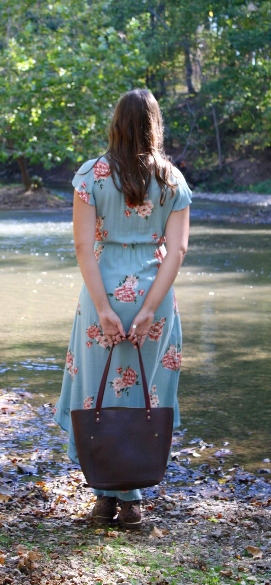 Mini Taylor Tote Bag - Oxford Green