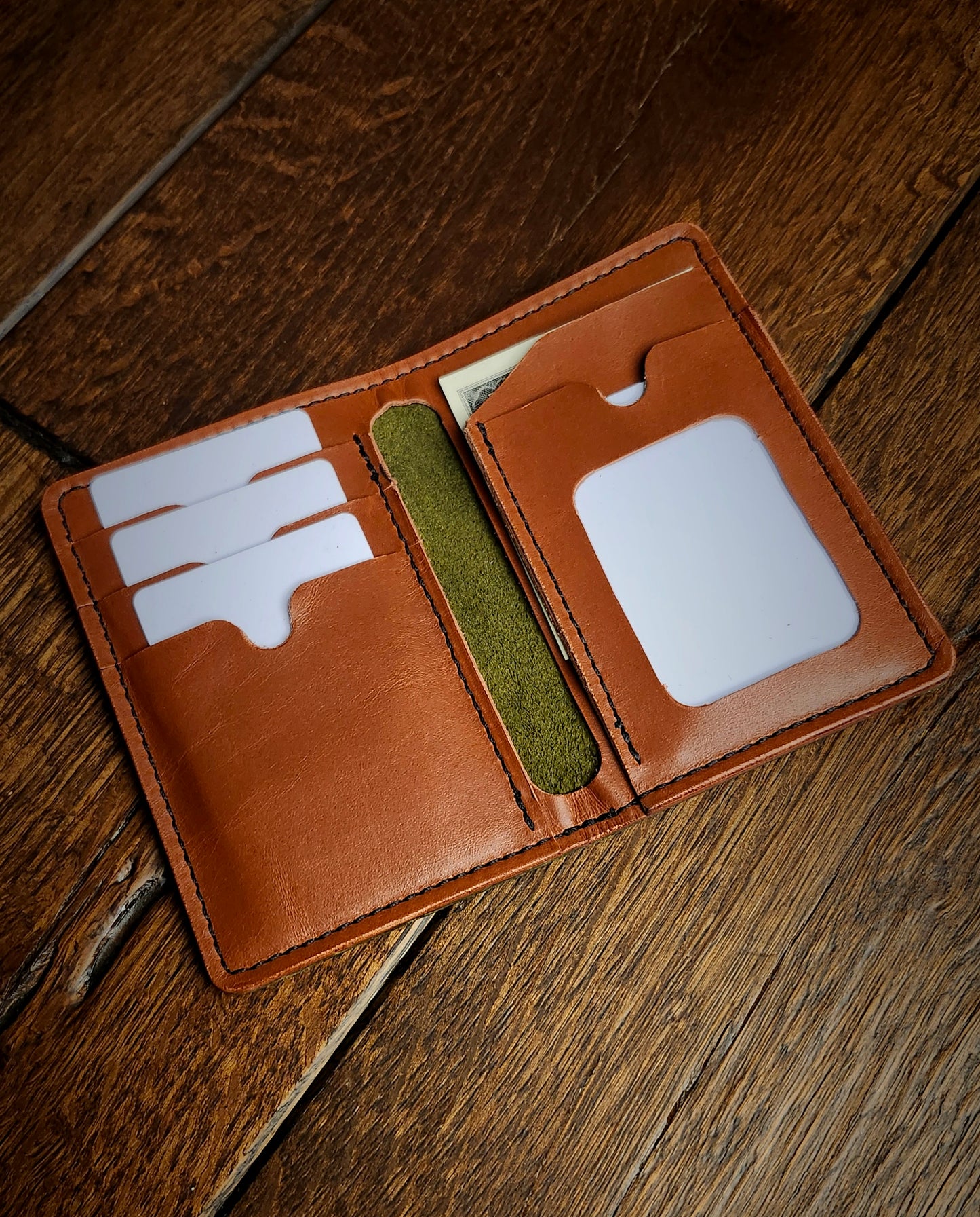 Wayne Wallet - Pebble Green