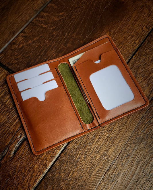 Wayne Wallet - Pebble Green